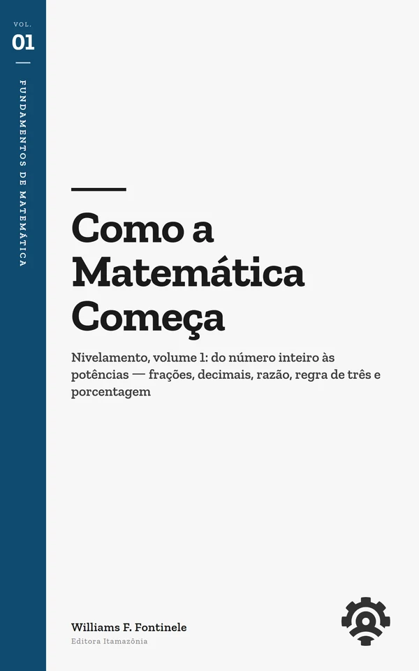 Capa de Como a Matemática Começa